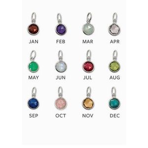 Stella & Dot March Birthstone Charm
